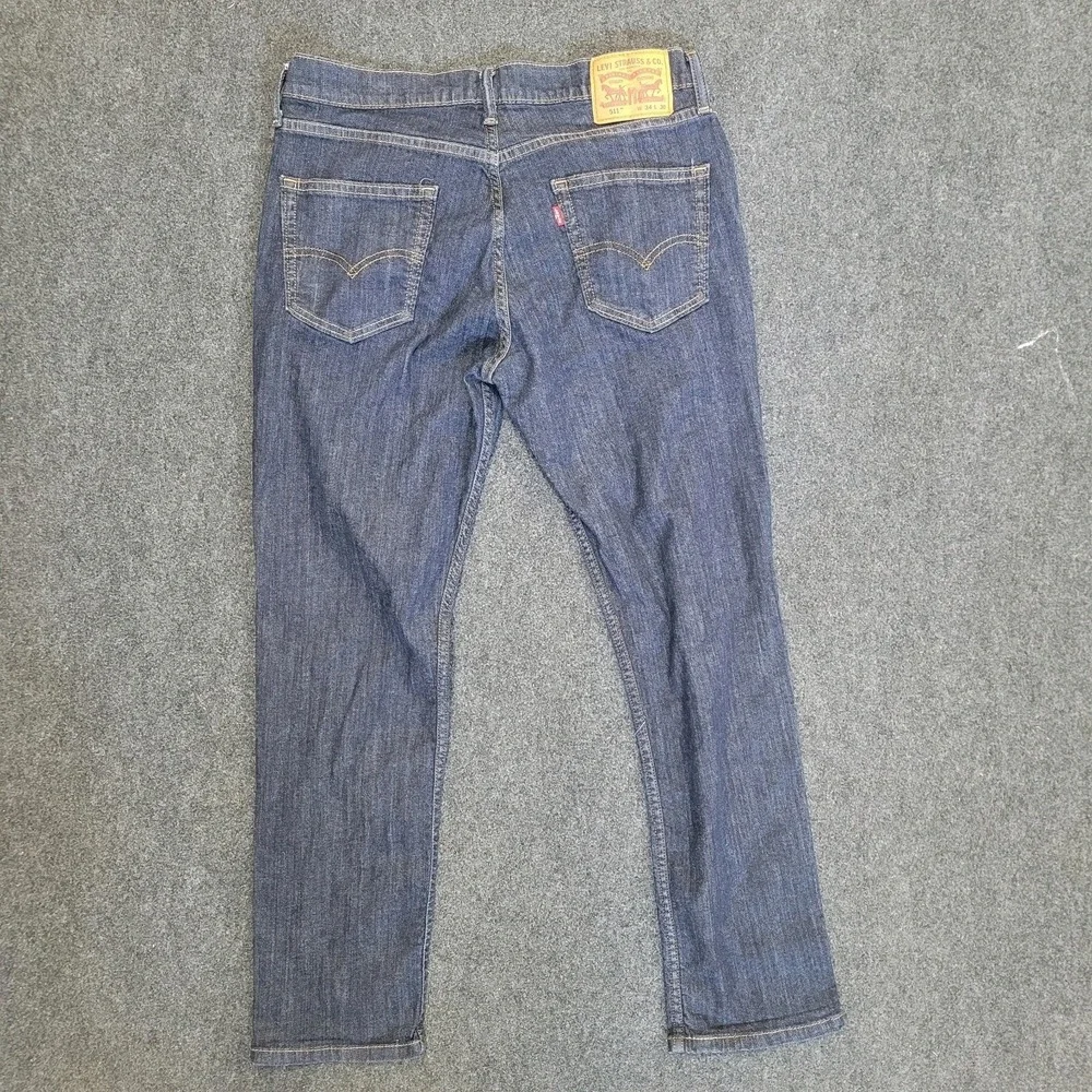 Levi's 511 34x30 Dark Blue Denim Jeans F56